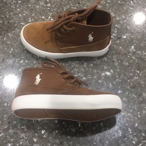Boys Polo high top shoe